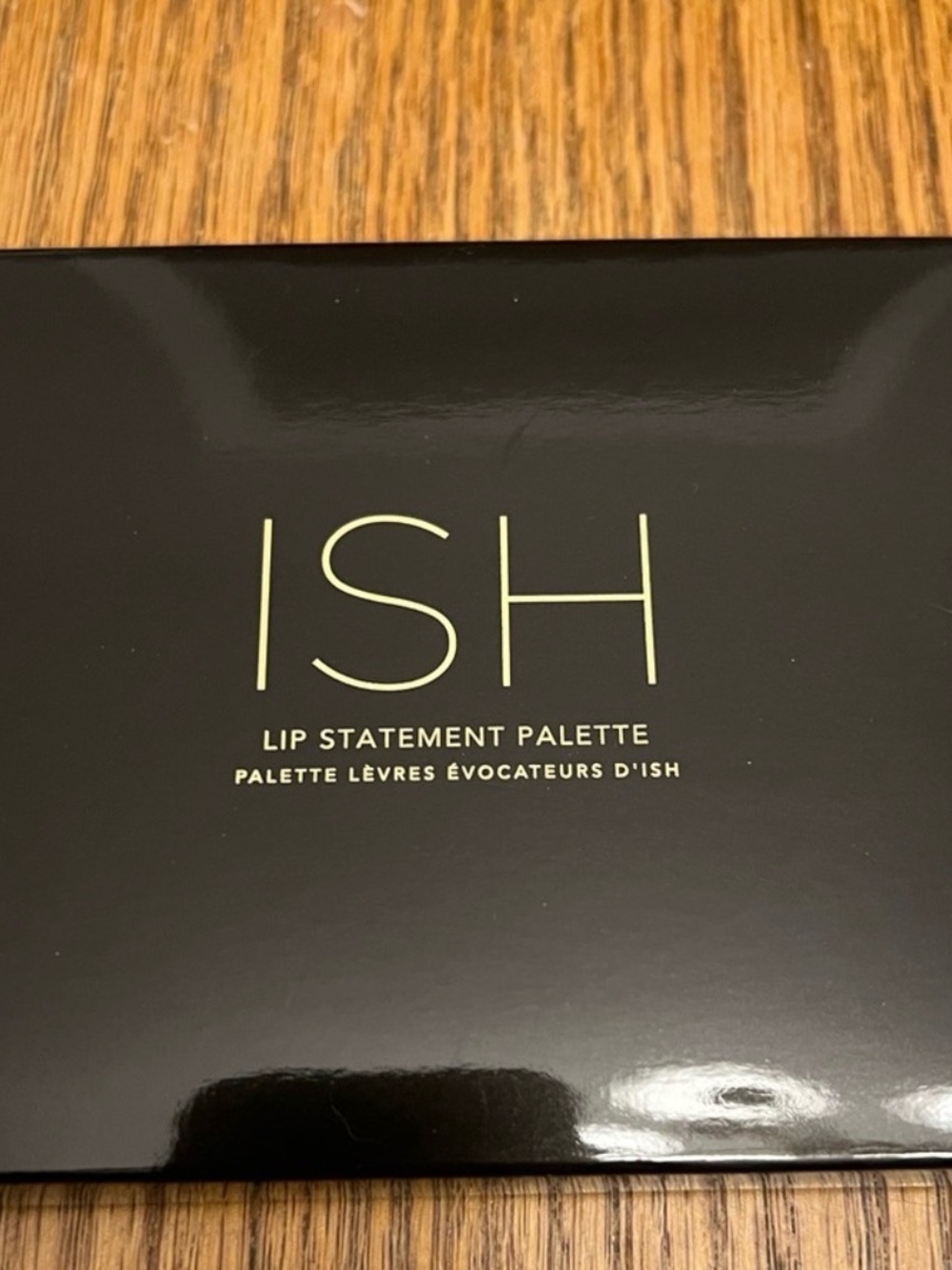 ISH Lip Statement Palette - Black & Gold Packaging NEVER USED